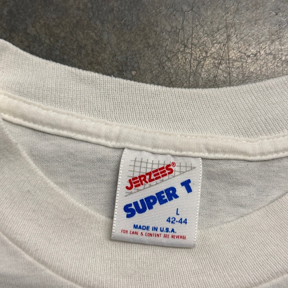 Vintage Jerzees Super T Eastern Idaho State Fair Cow Graphic T-Shirt White L - Picture 3 of 7